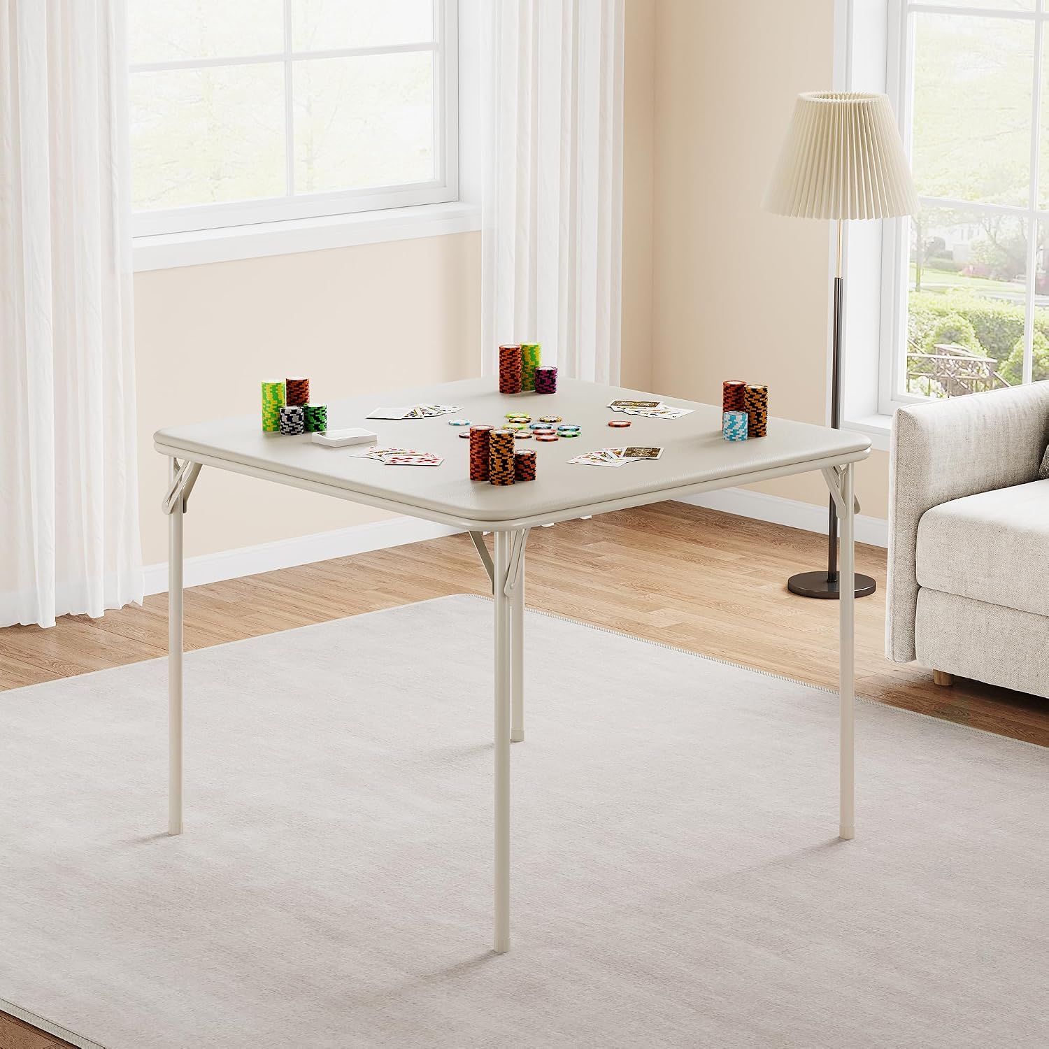 Home Office Work Table - Folding Card & Game Table For