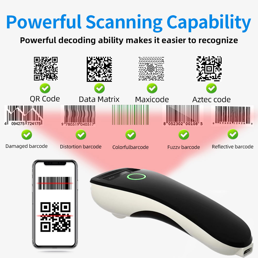 Mini Handheld Portable Barcode - Document Scanner Portable 评论和价格