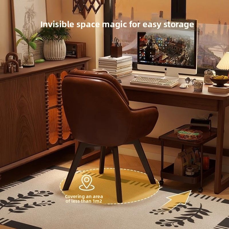 Solid Wood Study Room Rotatabl - Home Office Work Table 评论和价格