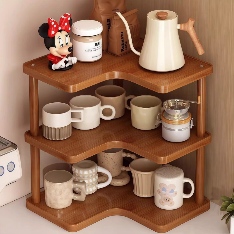 Corner Desktop Cup Organizer M - Home Office Work Table 评论和价格